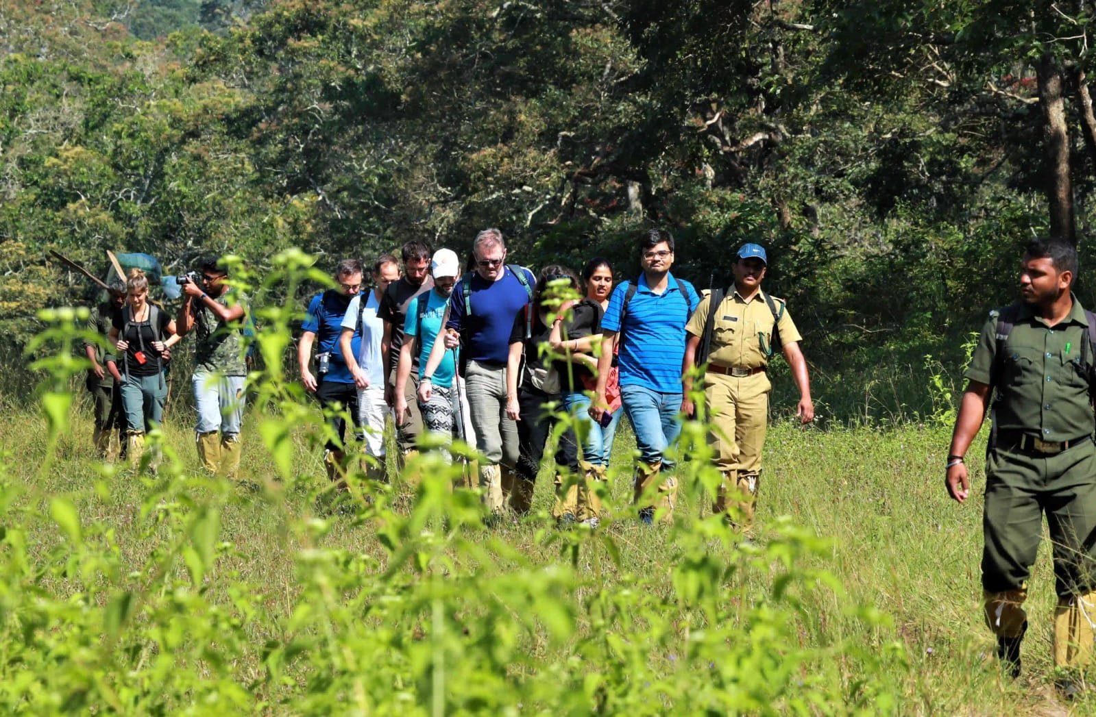 Border Hiking – Brandipara trekking programme in the Periyar region of Thekkady